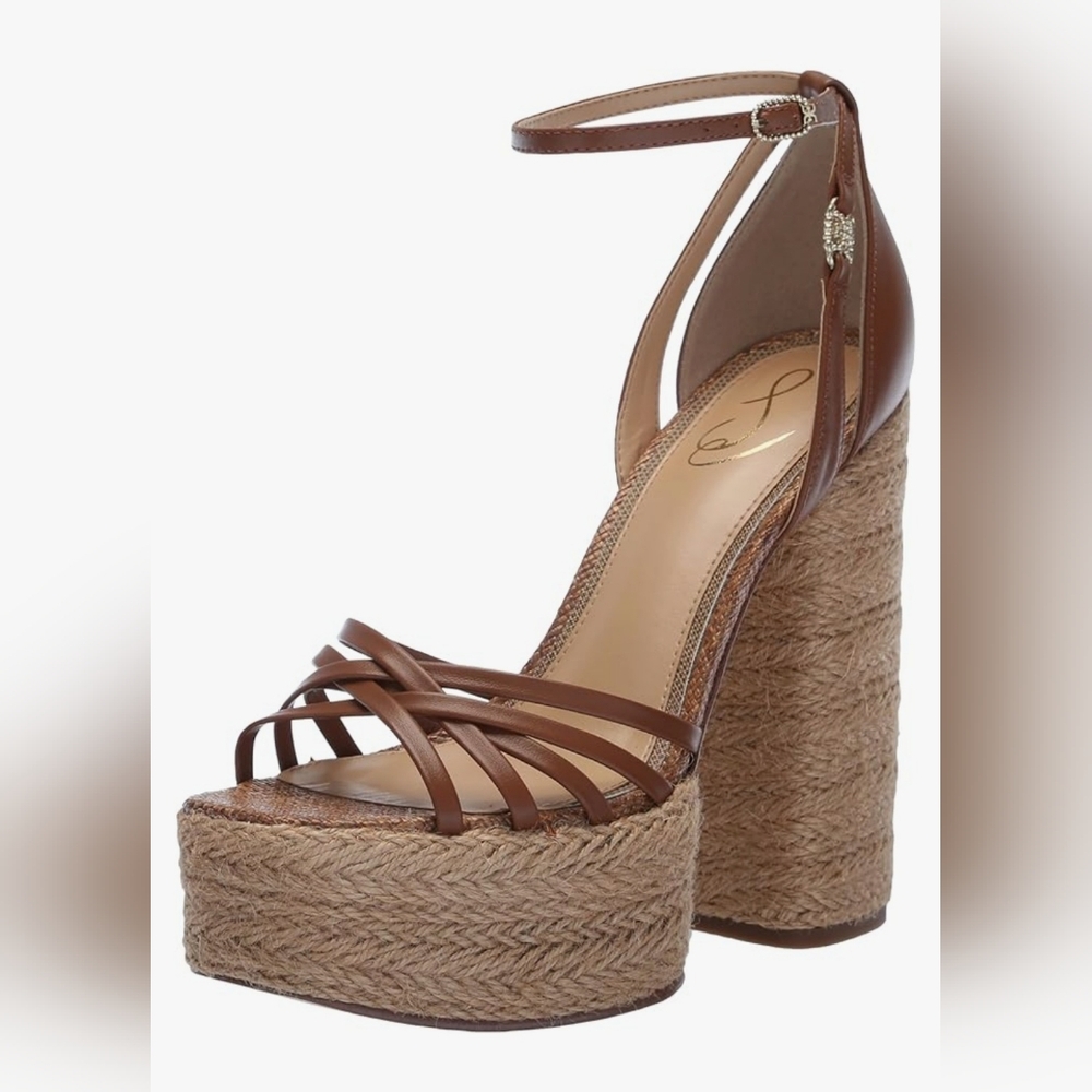 Sam Edelman Brown Platform Sandals